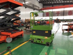 Electro-hydraulic  movable scissor lift