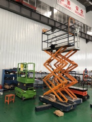 Electro-hydraulic  movable scissor lift