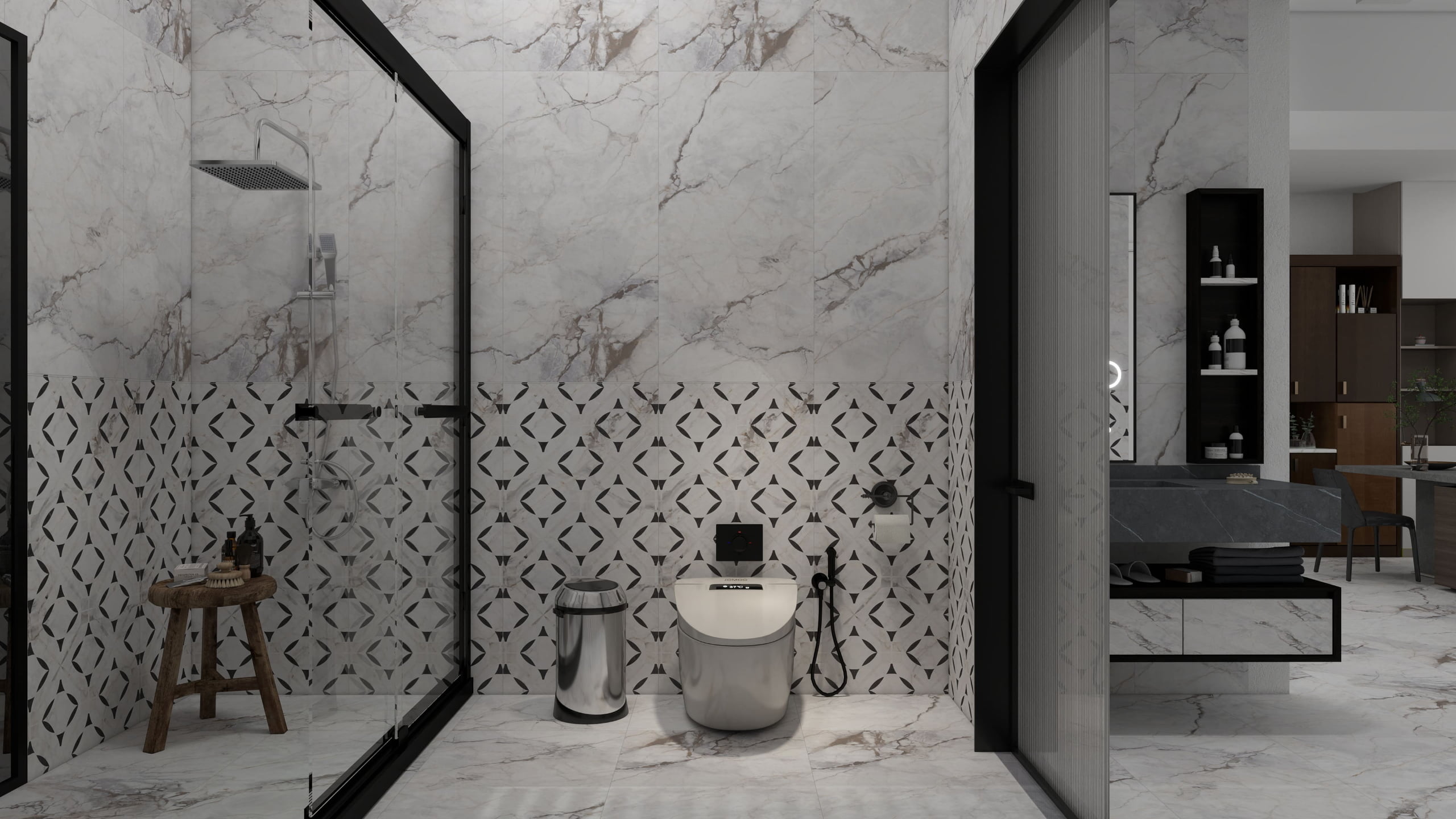 difference between floor and wall tiles